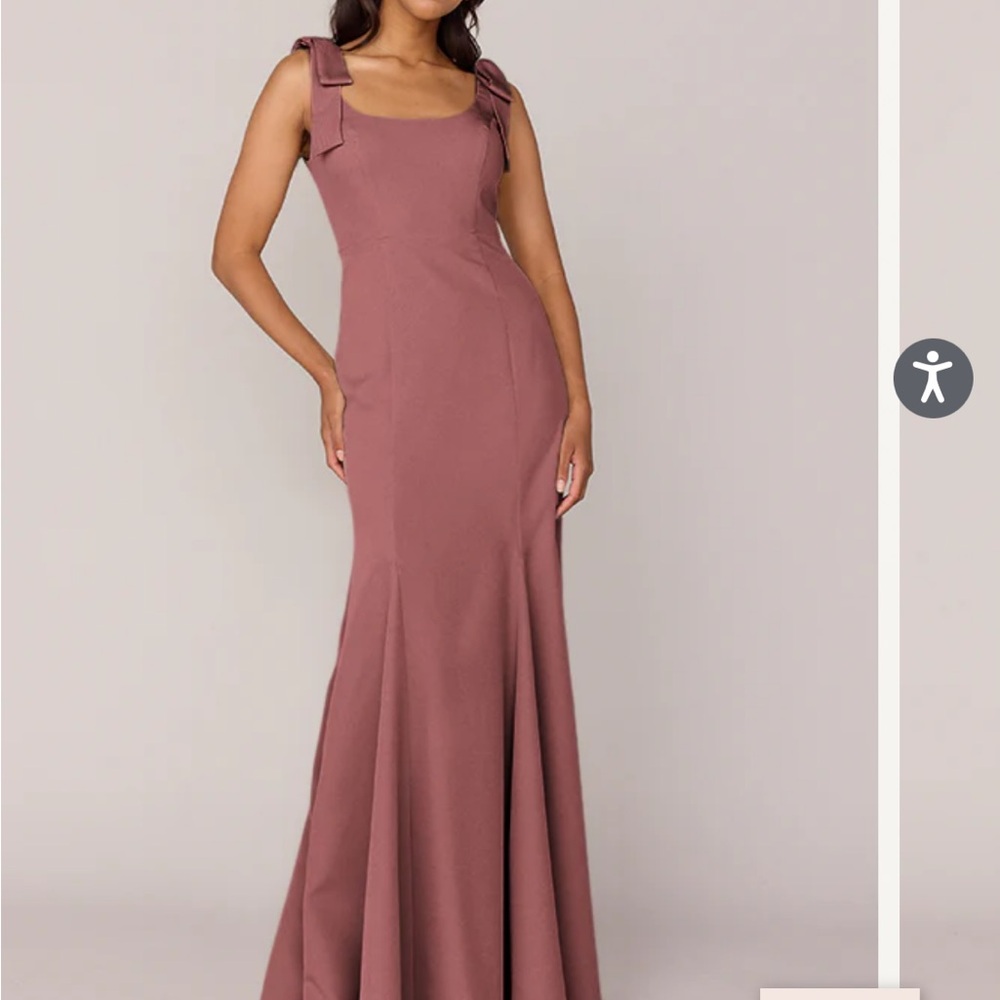 Revelry Dusty Rose Maxi Dress